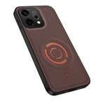 WANLONFENG for Oppo Reno14 Pro 5G (Global) KJB Series Magnetic Case Tech Fabric Texture PC+TPU Shockproof Phone Cover