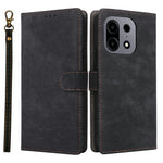 For OnePlus Turbo 6X Pro 5G Wallet Case RFID Blocking PU Leather Phone Cover Stand with Strap