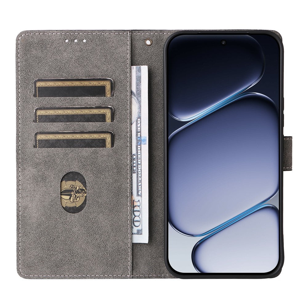 For OnePlus Turbo 6X Pro 5G Wallet Case RFID Blocking PU Leather Phone Cover Stand with Strap