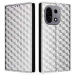 For OnePlus Turbo 6X Pro 5G Case Wallet Rhombus Imprinted PU Leather Phone Cover