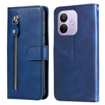 For Xiaomi Redmi Note 17 Pro 5G PU Leather Cases with Zipper Pocket Wallet Phone Cover Stand