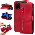 For Huawei nova 16 5G PU Leather Cases with Zipper Pocket Wallet Phone Cover Stand
