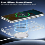 For Samsung Galaxy Z Fold7 5G Magnetic Case Hard PC Dual-Hinge Protection Foldable Phone Cover