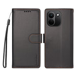 BETOPNICE for Xiaomi Redmi Note 17 Pro+ 5G 006 Case RFID Blocking Wallet Stand Leather Phone Cover with Wrist Strap