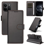 BETOPNICE for Xiaomi Redmi Note 17 Pro+ 5G 006 Case RFID Blocking Wallet Stand Leather Phone Cover with Wrist Strap