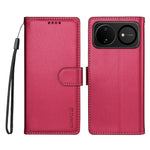 BETOPNICE för Huawei nova 16 5G 006-skal RFID-blockerande plånboksfodral i läder med handledsrem