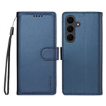 BETOPNICE for Samsung Galaxy S24 FE 006 Case RFID Blocking Wallet Stand Leather Phone Cover with Wrist Strap