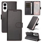 BETOPNICE for Samsung Galaxy S25 Edge 006 Case RFID Blocking Wallet Stand Leather Phone Cover with Wrist Strap