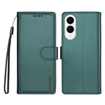 BETOPNICE for Samsung Galaxy S25 Edge 006 Case RFID Blocking Wallet Stand Leather Phone Cover with Wrist Strap