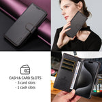 BETOPNICE til Samsung Galaxy S26+ 006 Etui RFID-blokerende pung Stå-funktion Lædertelefoncover med håndrem