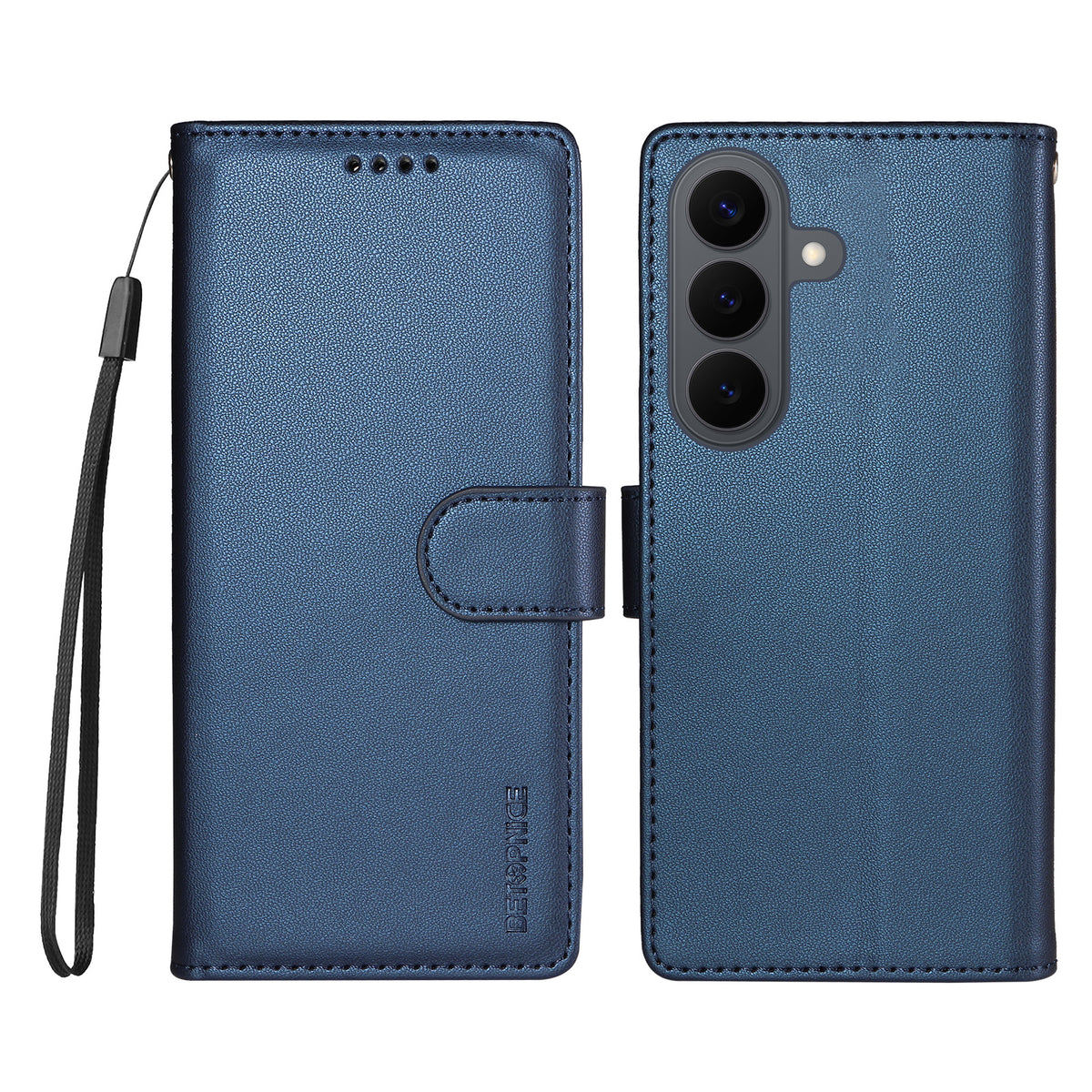 BETOPNICE til Samsung Galaxy S26+ 006 Etui RFID-blokerende pung Stå-funktion Lædertelefoncover med håndrem