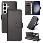 BETOPNICE til Samsung Galaxy S24+ / Galaxy S25+ 006 Cover RFID Blokerende Pung Stand Læder Telefoncover med Håndrem