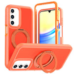For Samsung Galaxy A36 5G  /  A56 5G  /  A37 5G Magnetic Case Rotating Kickstand PC + TPU Anti-Drop Phone Cover