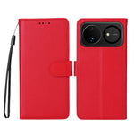 For Huawei nova 16 5G Case RFID Blocking 3 Card Slots PU Leather Phone Cover with Wrist Strap