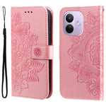 For Xiaomi Redmi Note 17 Pro 5G Case Floral Pattern PU Leather Wallet Stand Phone Cover