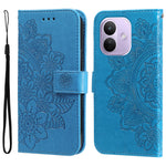 For Xiaomi Redmi Note 17 Pro 5G Case Floral Pattern PU Leather Wallet Stand Phone Cover