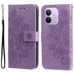 For Xiaomi Redmi Note 17 Pro 5G Case Floral Pattern PU Leather Wallet Stand Phone Cover