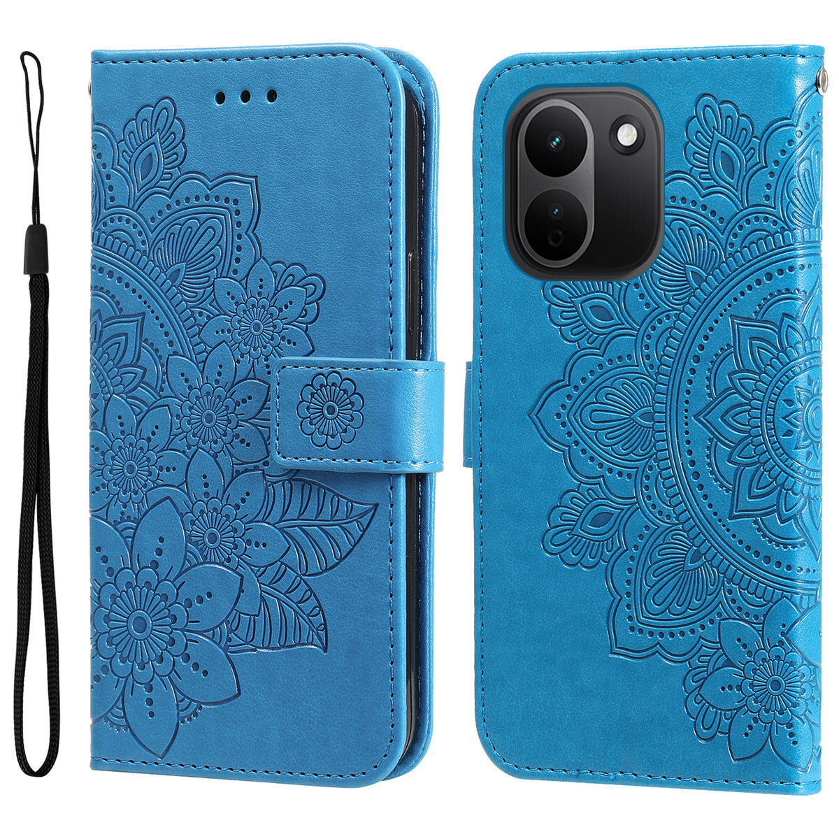 For Xiaomi Redmi Note 17 Pro+ 5G Case Floral Pattern PU Leather Wallet Stand Phone Cover