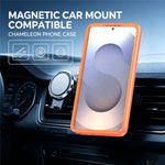 Samsung Galaxy S25 Ultra Magnetiskt Skal Roterande Stativ PC + TPU Fallskyddande Mobilskal