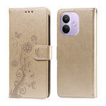For Xiaomi Redmi Note 17 Pro 5G Leather Case Butterfly Floral Imprint Wallet Stand Cover