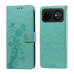 For Huawei nova 16 5G Leather Case Butterfly Floral Imprint Wallet Stand Cover