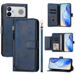 For Xiaomi Redmi K90 Max 5G Case Zipper Pocket Multiple Card Slots Leather Phone Cover