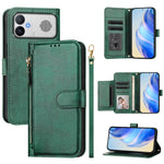 For Xiaomi Redmi K90 Max 5G Case Zipper Pocket Multiple Card Slots Leather Phone Cover