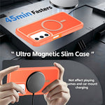 For Samsung Galaxy A57 5G Magnetic Case Contrast Color PC + TPU Shockproof Phone Cover
