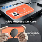 Til iPhone 14 Pro Magnetisk Etui Kontrastfarve PC + TPU Stødabsorberende Telefoncover