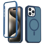 Til iPhone 14 Pro Magnetisk Etui Kontrastfarve PC + TPU Stødabsorberende Telefoncover