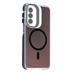 Til Samsung Galaxy A57 5G Magnetisk Cover Kameraramme Støtteben TPU Akryl Stødsikkert Telefoncover