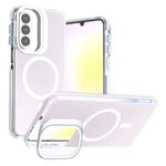 Til Samsung Galaxy A57 5G Magnetisk Cover Kameraramme Støtteben TPU Akryl Stødsikkert Telefoncover