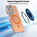 Samsung Galaxy A36 5G / Galaxy A56 5G / Galaxy A37 5G Magnetiskt Skal Kameraram Stöd TPU Akryl Stötsäkert mobilskal