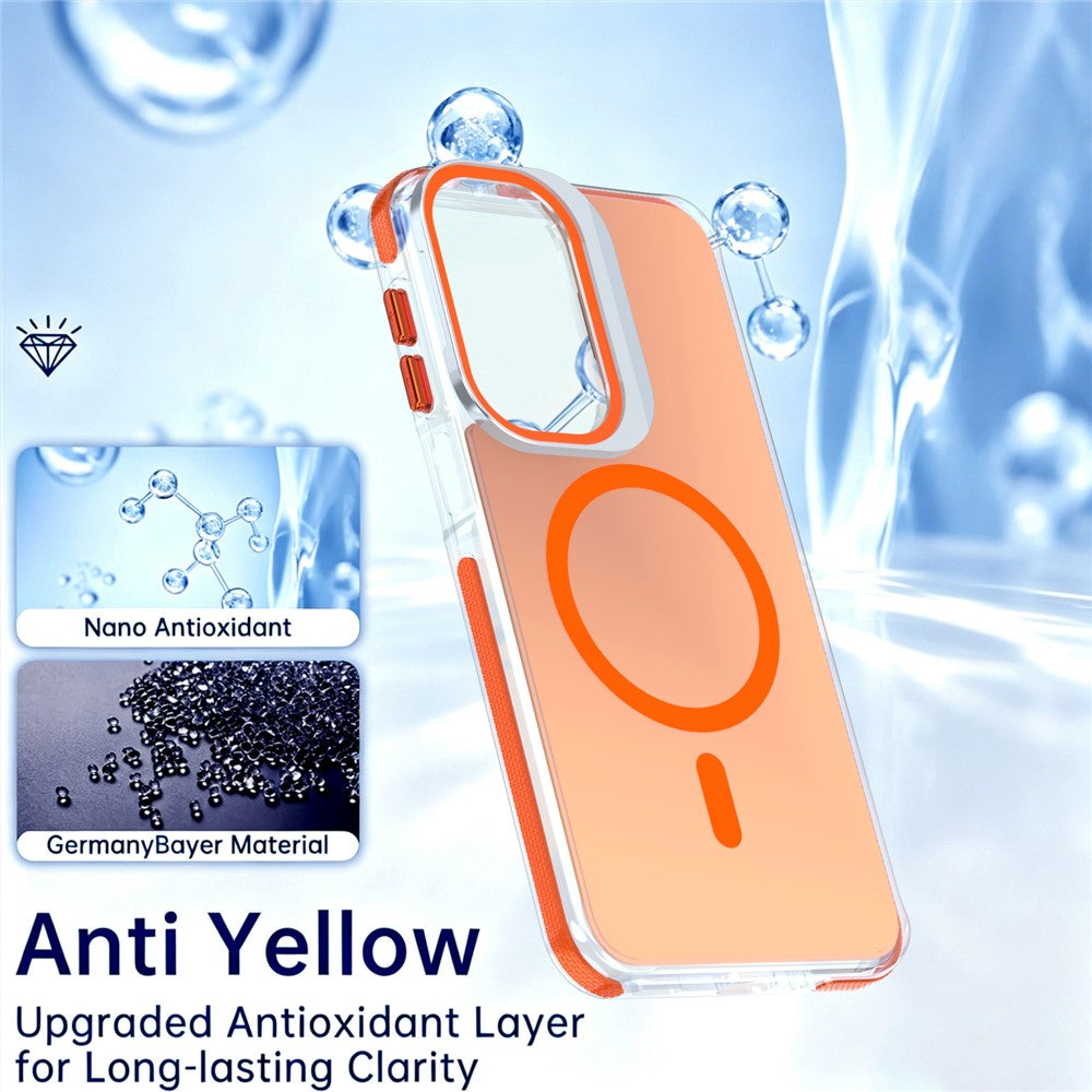 Samsung Galaxy A36 5G / Galaxy A56 5G / Galaxy A37 5G Magnetiskt Skal Kameraram Stöd TPU Akryl Stötsäkert mobilskal