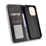 For Xiaomi Redmi Note 17 Pro 5G Leather Case Wallet Stand Retro Texture Phone Cover