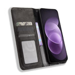 For Xiaomi Redmi Note 17 Pro 5G Leather Case Wallet Stand Retro Texture Phone Cover