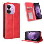 For Xiaomi Redmi Note 17 Pro 5G Leather Case Wallet Stand Retro Texture Phone Cover