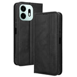 For OnePlus N6 4G Leather Case Wallet Stand Retro Texture Phone Cover