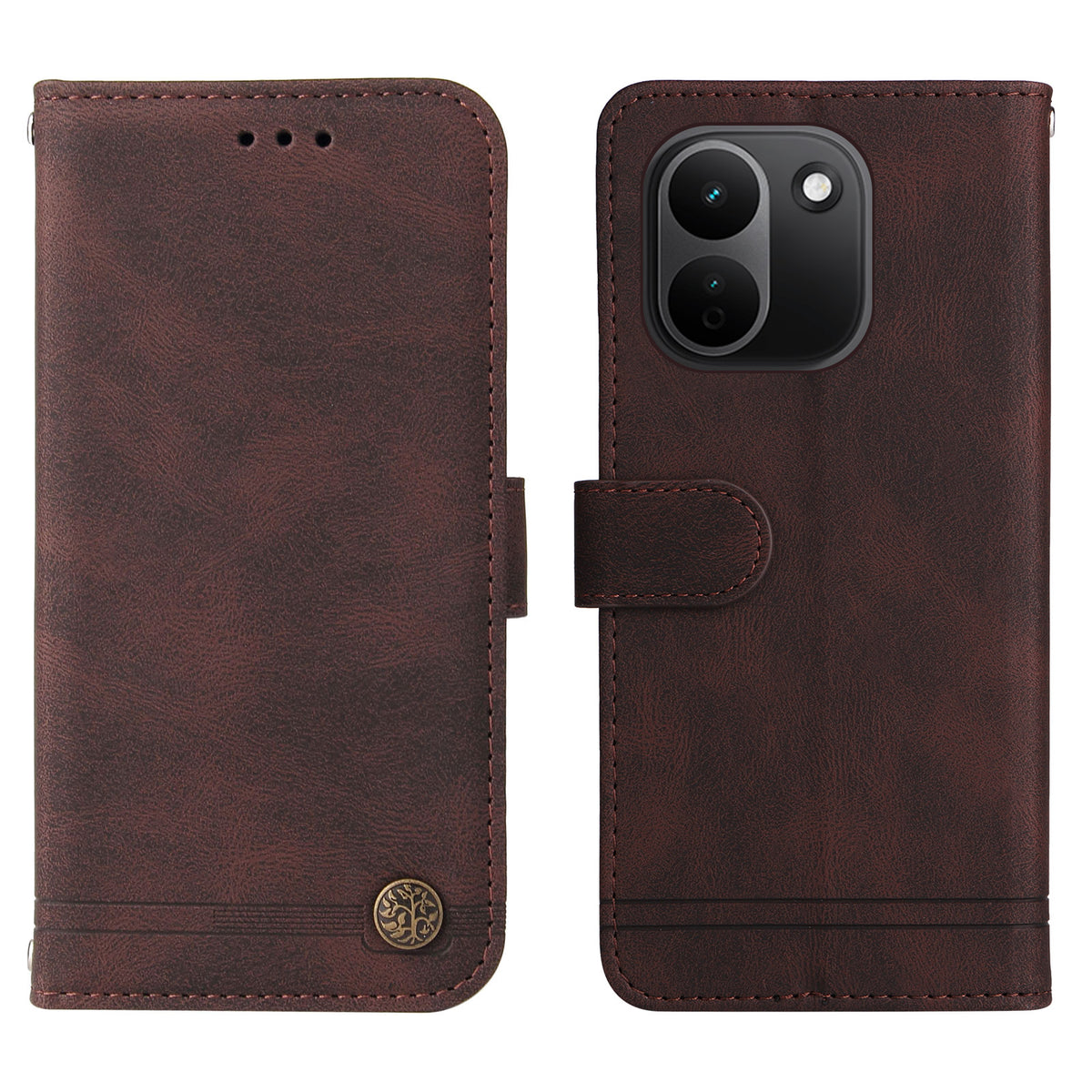 For Xiaomi Redmi Note 17 Pro+ 5G Leather Wallet Cases Skin Touch Phone Cover Stand with Strap