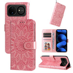For Huawei nova 16 5G Case Sunflower Imprint Leather Wallet Phone Cover