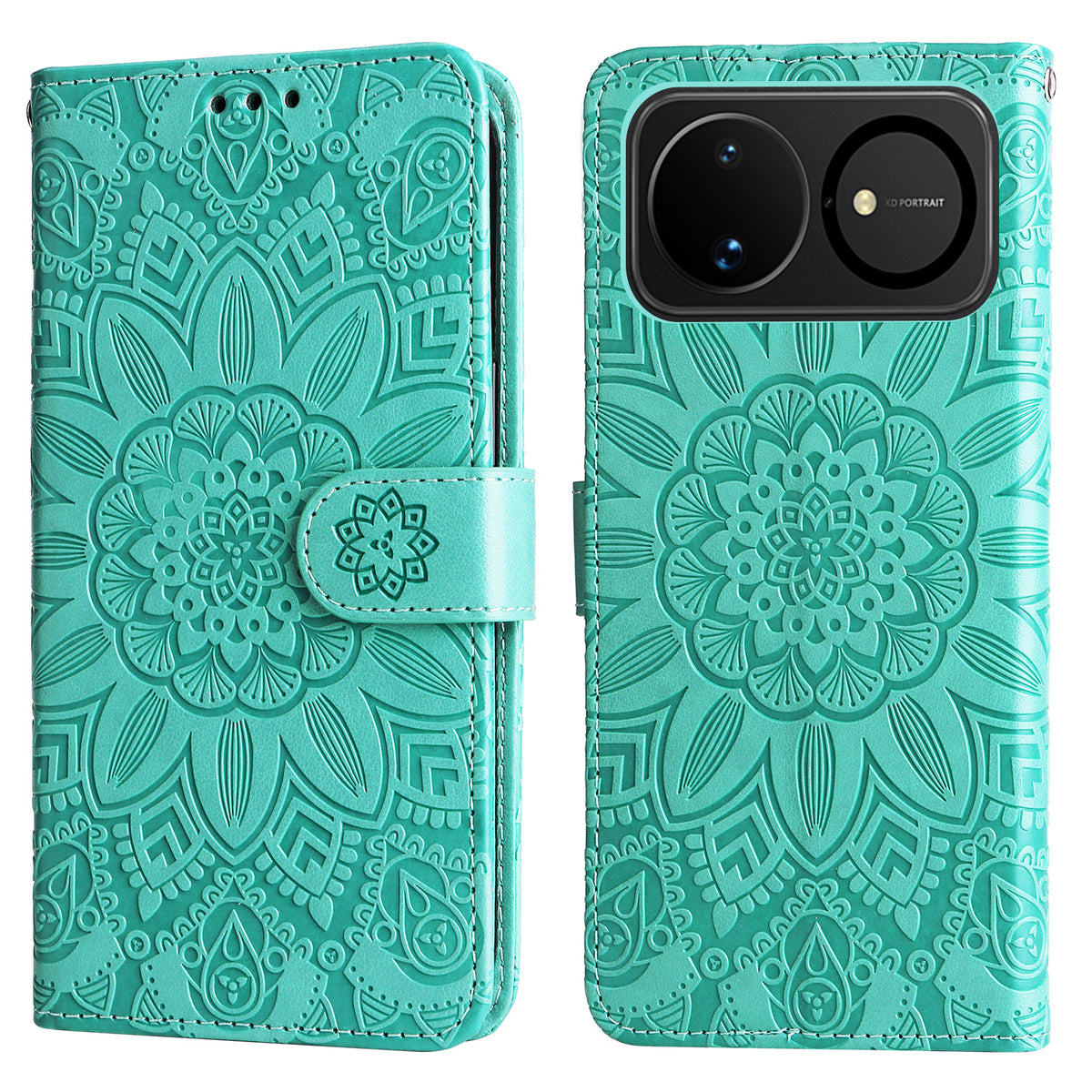 For Huawei nova 16 5G Case Sunflower Imprint Leather Wallet Phone Cover