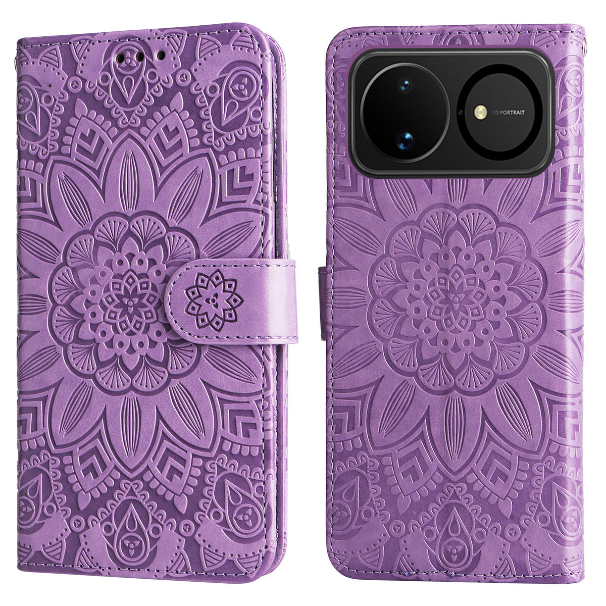 For Huawei nova 16 5G Case Sunflower Imprint Leather Wallet Phone Cover