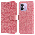 For Xiaomi Redmi Note 17 Pro 5G Case Sunflower Imprint Leather Wallet Phone Cover