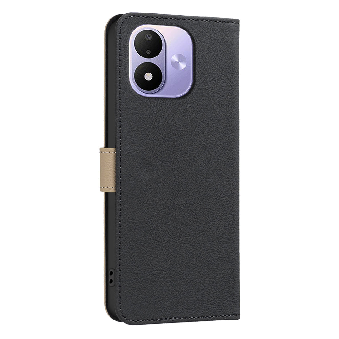 BINFEN COLOR for Xiaomi Redmi Note 17 Pro 5G BF36 Leather Case Floral Pattern Phone Cover RFID Blocking Wallet Stand
