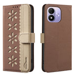 BINFEN COLOR for Xiaomi Redmi Note 17 Pro 5G BF36 Leather Case Floral Pattern Phone Cover RFID Blocking Wallet Stand