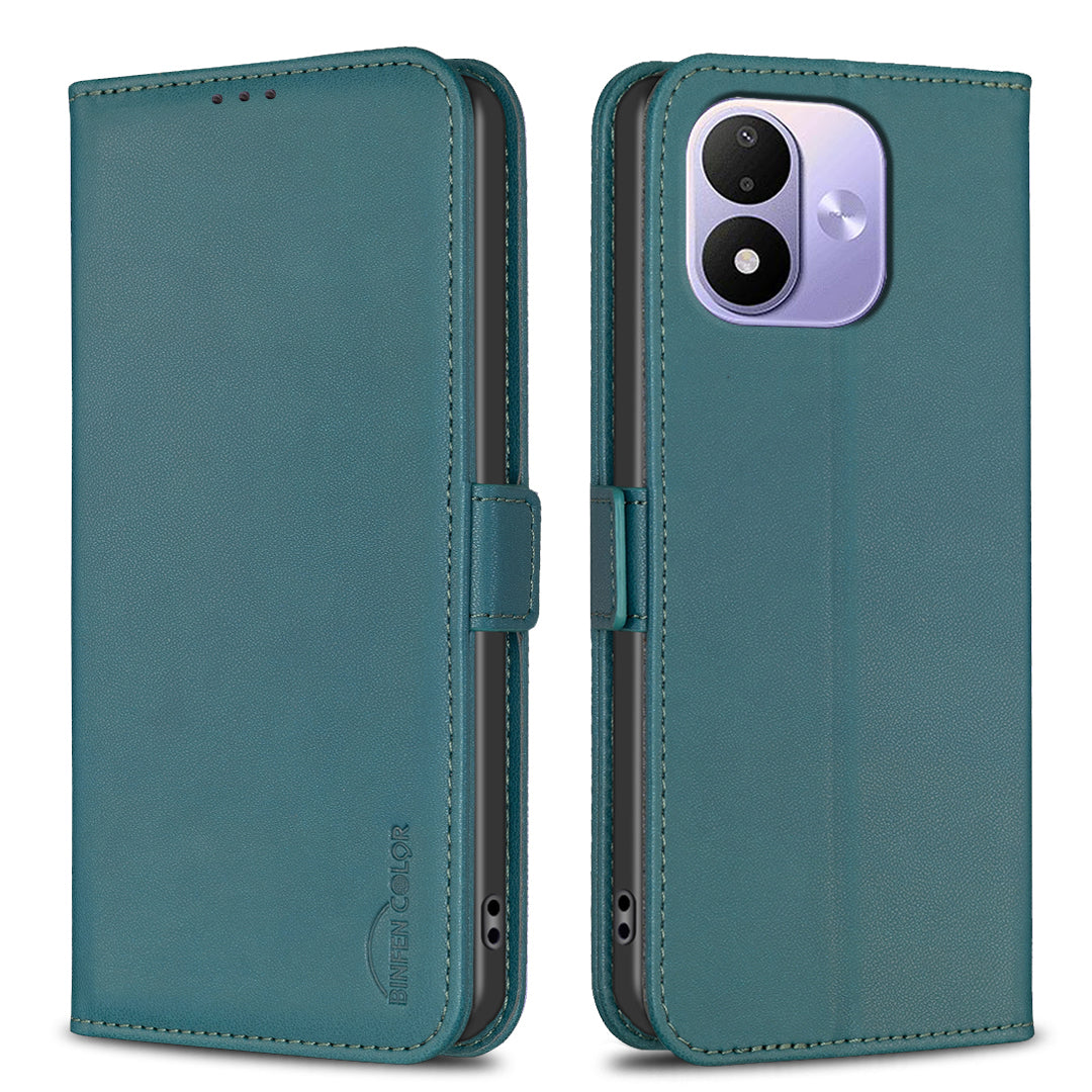 BINFEN COLOR for Xiaomi Redmi Note 17 Pro 5G Case  BF31 PU Leather Flip Folio Phone Wallet Cover