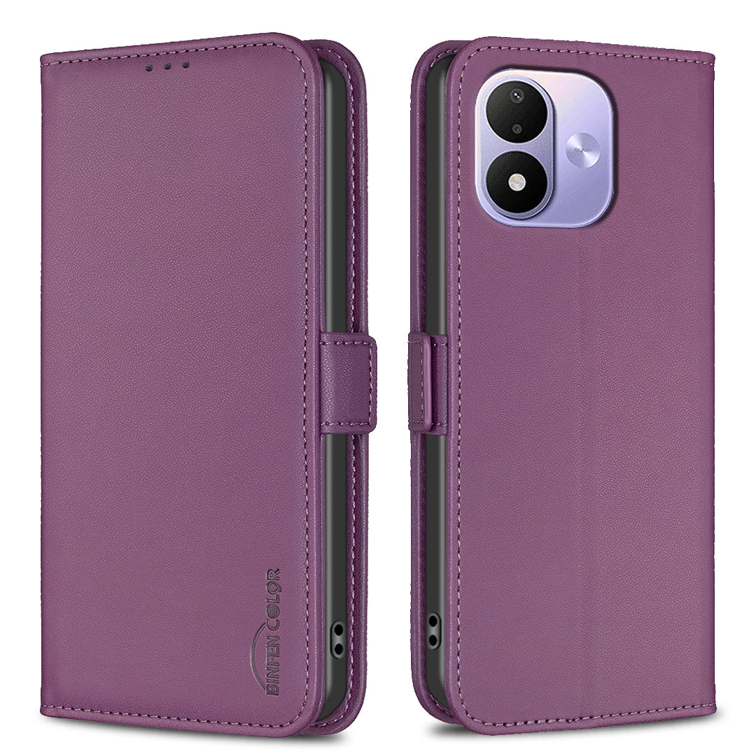 BINFEN COLOR for Xiaomi Redmi Note 17 Pro 5G Case  BF31 PU Leather Flip Folio Phone Wallet Cover