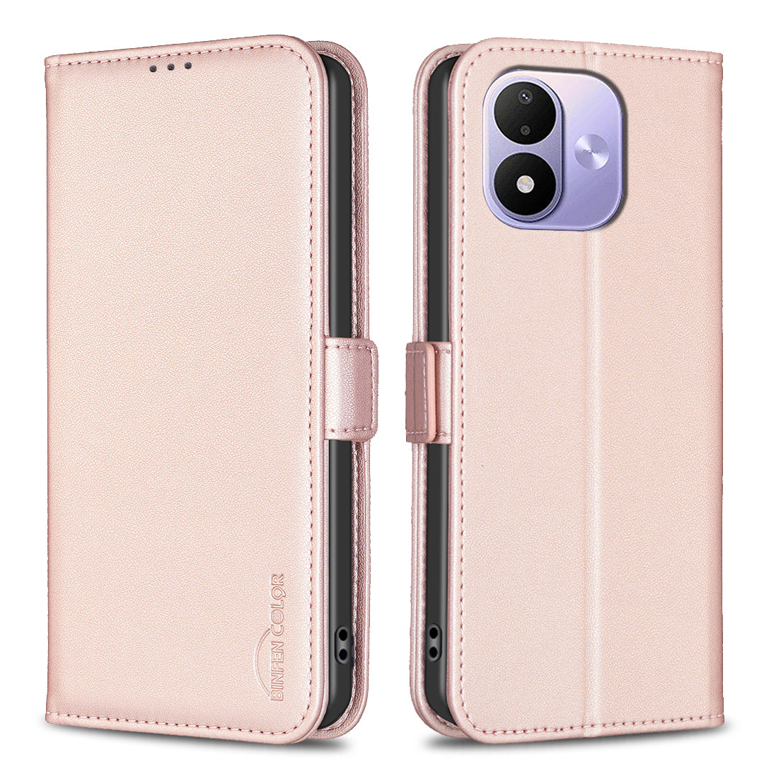 BINFEN COLOR for Xiaomi Redmi Note 17 Pro 5G Case  BF31 PU Leather Flip Folio Phone Wallet Cover