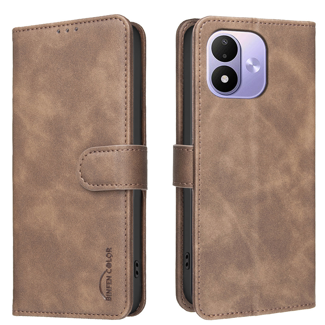 BINFEN COLOR for Xiaomi Redmi Note 17 Pro 5G BF37 Case RFID Blocking Wallet Stand Leather Phone Cover