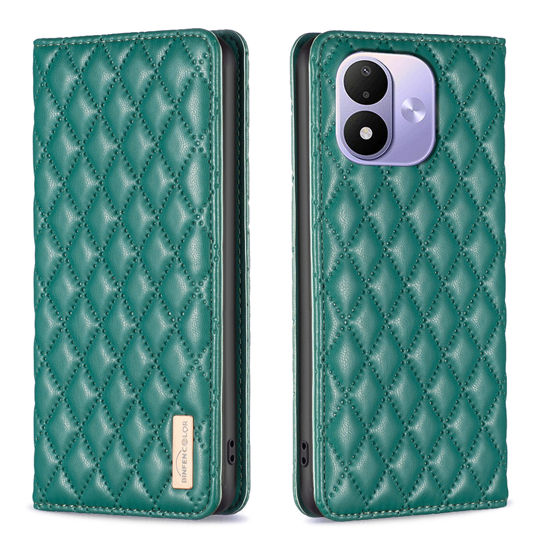 BINFEN COLOR for Xiaomi Redmi Note 17 Pro 5G Case with Card Holder  PU Leather Phone Stand Cover